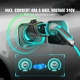 thumbnail image 3 of Tesla to J1772 Adapter 48A 240V with IP65 Storage Bag for High Powered Wall Connector Destination and Mobile Charger, 3 of 6