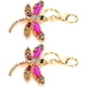 thumbnail image 4 of Llavero colgante 2 llaveros de libélula para bolso, llavero colgante para mujer, llaveros probados y confiables Jadeshay  A, 4 of 8