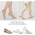 thumbnail image 6 of 6 Pairs Toe Topper Women Socks Half Noshow Seamless Socks, 6 of 6