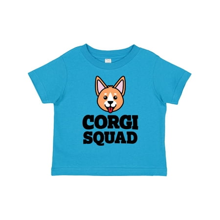 

Inktastic Dog Corgi Squad Gift Toddler Boy or Toddler Girl T-Shirt