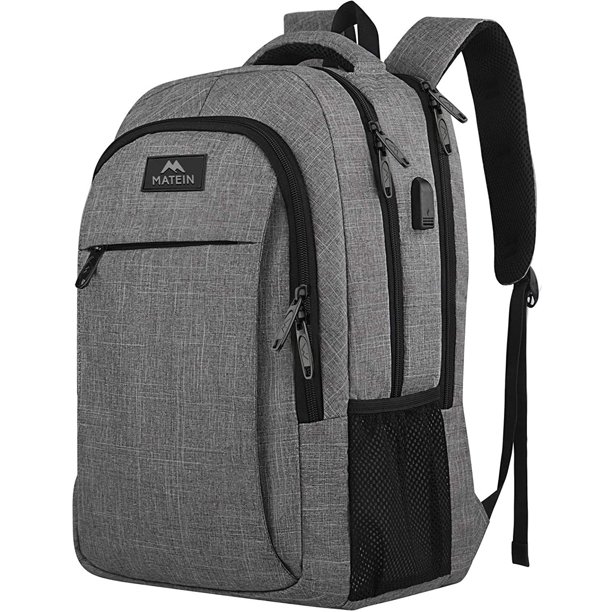 Matein Travel Laptop Backpack, Business Anti Theft Slim Durable Laptops