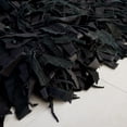 thumbnail image 5 of Safavieh Leather Dimitri Solid Shag Area Rug, Black, 5' x 8', 5 of 11