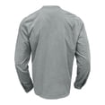 thumbnail image 5 of ZUKMRJPC Mens Summer Linen Shirts Roll Up Sleeve Casual Spring Button Up Basic T Shirt Lightweight Breathable Vacation Beach Tops, 5 of 7