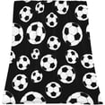 thumbnail image 3 of Yibo Basketball Soccer Football Baseball Tennis Blanket Flannel Soft and Comfortable Anti-static Bed Sofa Blanket, 3 of 9