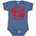 thumbnail image 3 of Inktastic This is How I Roll Tractor Red Boys or Girls Baby Bodysuit, 3 of 5
