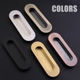 thumbnail image 3 of Stainless Steel Concealed Pull Handle Sliding Door Inline Concealed Invisible Cabinet Door Drawer Fastener Embedded Door Handle, 3 of 7