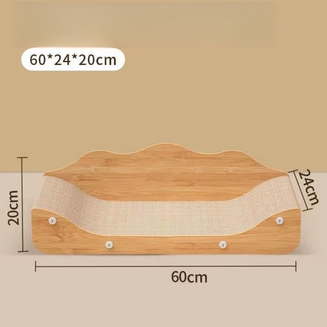 Planche à Griffer pour Chat, Nid pour Chat, Canapé Résistant à l'Usure, Papier Ondulé Résistant aux Rayures, Planche à Griffes pour Chat, Dispositif Résistant à l'Usure, Canapé pour Chat extra large