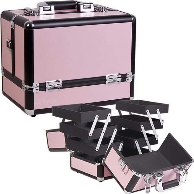 Sunrise C3002PPPK Pink Cosmetic Case C3002