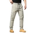 thumbnail image 3 of WJOSBXT Mens Work Pants Tapered Cargo 2026 Water Resistant Ripstop Cuffed Tactical Pants Big and Tall Lightweight Straight Leg Outdoor Carpenter Pants L, 3 of 9