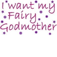 thumbnail image 2 of CafePress - I Want My Fairy Godmother Infant Creeper - Baby Light Bodysuit, Size Newborn - 24 Months, 2 of 4