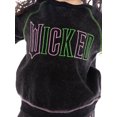 thumbnail image 5 of Wicked Toddler Girl Embroidered Graphic Top and Ruffle Shorts Set, 2-Piece, Sizes 12M-5T, 5 of 6