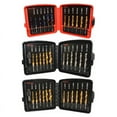 thumbnail image 6 of OOKWE Titanium Combination Drill Tap Bit Set 13 Pcs SAE & Metric Tap Bits Kit for Screw Thread Drilling Tapping HSS Durable, 6 of 10