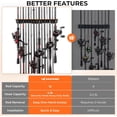 thumbnail image 3 of KastKing Patented Vertical Fishing Rod Holder, Wall Rack for 15 Rods V15, 3 of 8