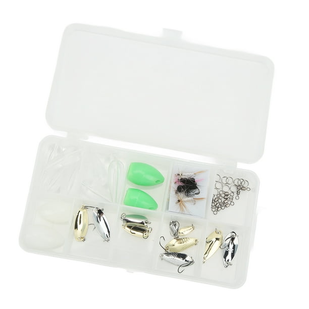 Fishing Accessories,Fly Fishing Lure Kit Fishing Sequins Kit Stainless  Steel Fishing Lure Kit Proven Performance 