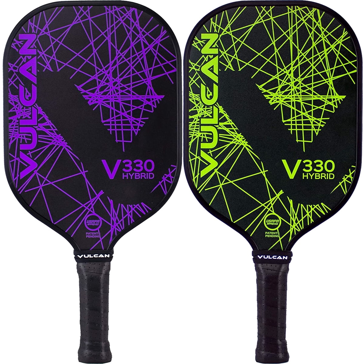 Vulcan V330 Hybrid Pickleball Paddle - Purple