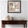 thumbnail image 2 of ArtToFrames Collage Photo Picture Frame with 1 - 8.5x11 and 3 - 4x6" Openings, Framed in Black with Grey Beige and Black Mats (CDM-3926-1108), 2 of 8