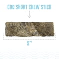 thumbnail image 3 of Icelandic+ Hand Wrapped Cod Skin Short Chew Stick Dog Treats 2oz, 3 of 3