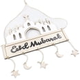 thumbnail image 2 of Cateissary Ramadan Decoraciones Habitación simple Escena Hogar Islámico Musulmán Eid Fiesta Placa Festival Colgante para doméstico 03 Type2 NO2, 2 of 6