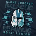 thumbnail image 3 of Star Wars  Adult 501st Clone Trooper T-Shirt, 3 of 4
