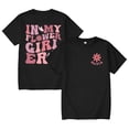 thumbnail image 3 of Shadoumai Blouses for Baby Girl Graphic T-Shirts Crewneck Shirt Short Sleeve T Shirts Soft Vacation Tops T-Shirts Toddler To Big Kid, 3 of 4