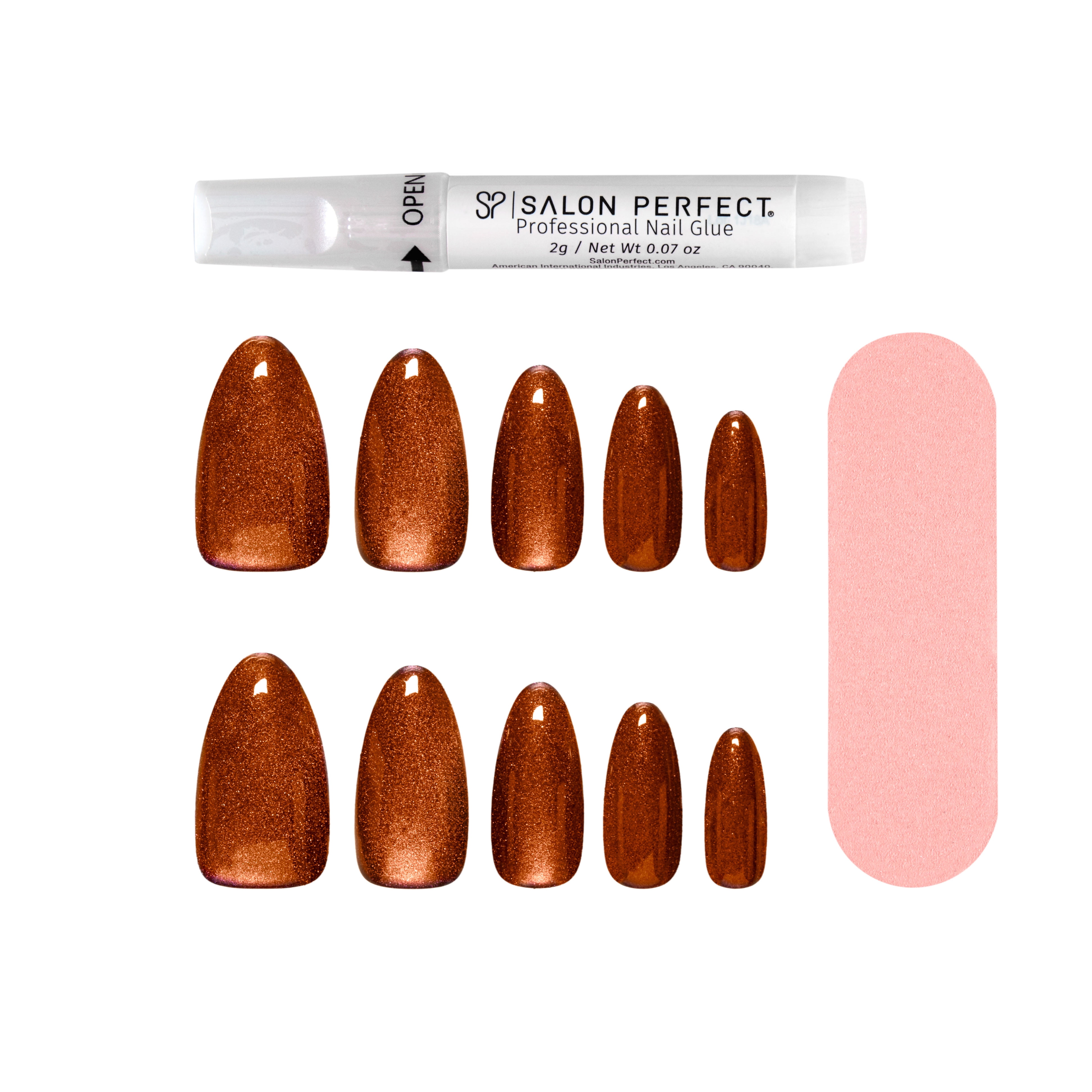 Salon Perfect Nail Polish Crystal Stamping Starter Kit, 144 Crystals