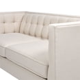 thumbnail image 6 of James 74" Modern Tuxedo Sofa Sky Neutral Beige Polyester, 6 of 6