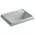thumbnail image 2 of Kohler K-2991-4 Tresham 20" Drop In Bathroom Sink - Grey, 2 of 2