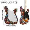 thumbnail image 3 of Guitar Dust Sleeve Dustproof Covers Electric Guitar Protections Guitar Dust Covers Print Guitar Shell Case Dust Covers, 3 of 8