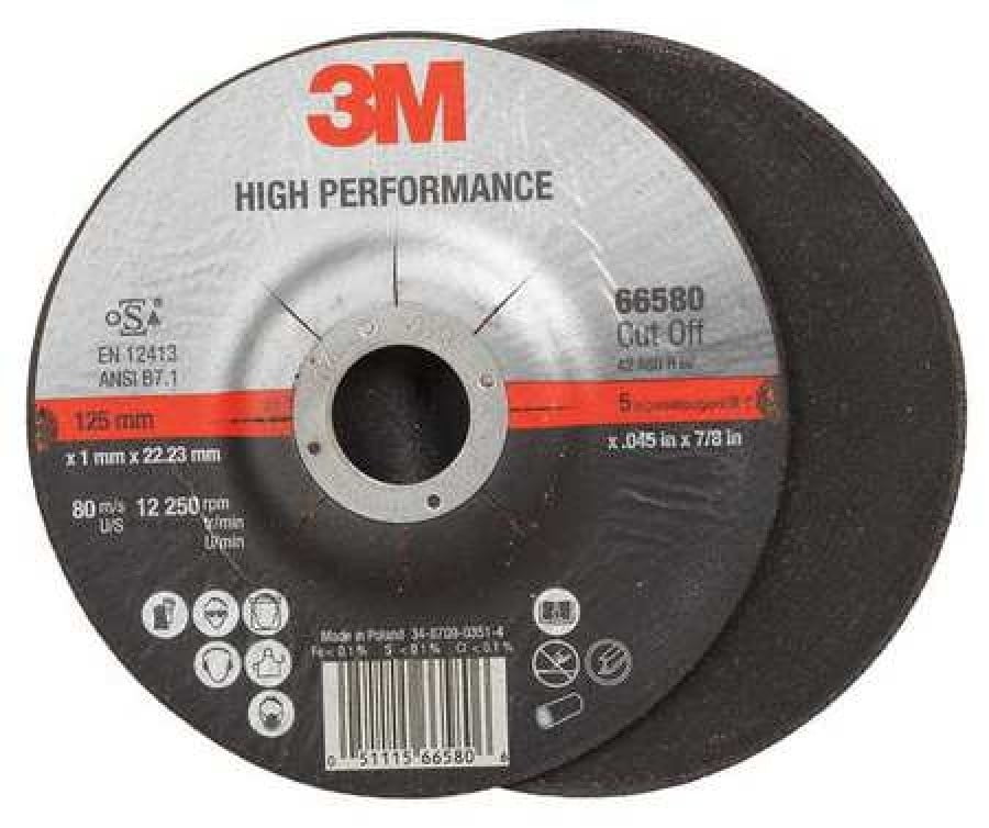 3M 87468 Abrasive CutOff Wheel,T27,5 in.,7/8 in.
