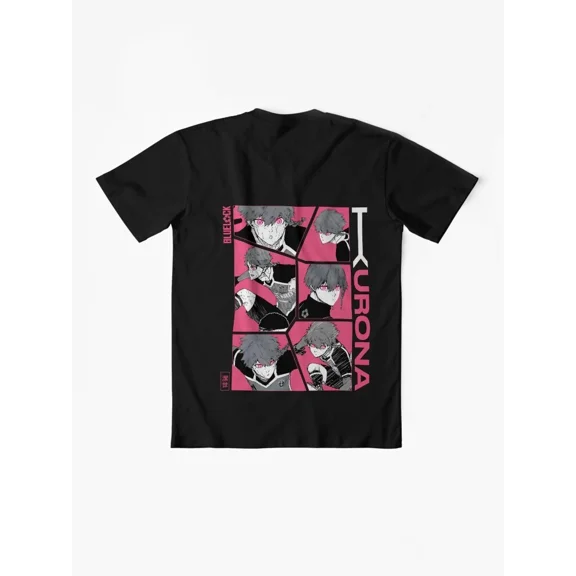 ANIME BLUELOCK RANZE KURONA BASIC MEN T SHIRT