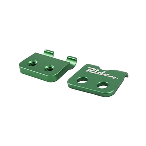 Ride Engineering Billet Brake Line Clamp Green Compatible With Kawasaki KX250 2019-2021