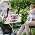 thumbnail image 6 of DIXRUYEE Stroller Organizer Butterfly Rose Printed, 6 of 7