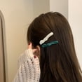 thumbnail image 3 of Tnobhg 2Pcs Irregular Shape Hair Claw Clips Women Girls Students Hairpin Crab Headband Headwear Hair Accessories, 3 of 8