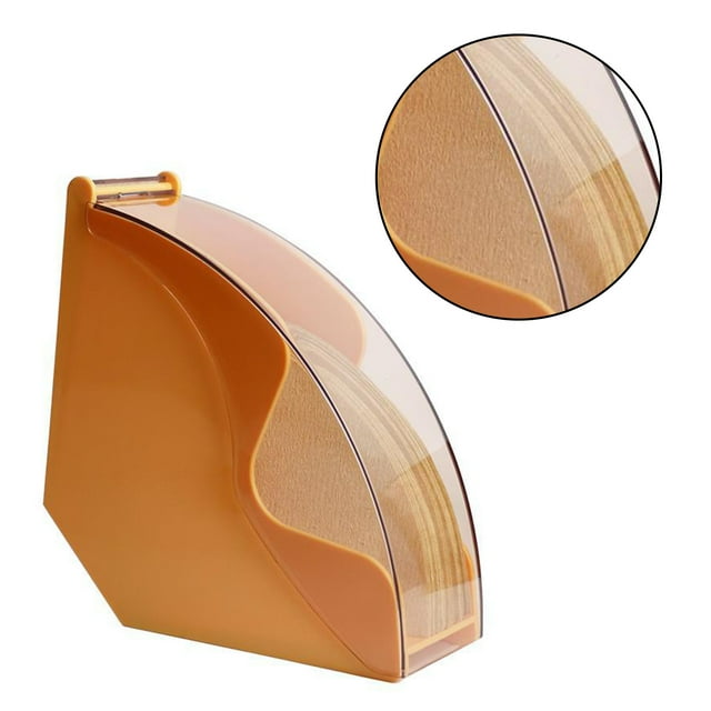 Soporte de papel de filtro, soporte de filtro de café acrílico, contenedor de filtro de café, caja de filtro de café, claridad notable