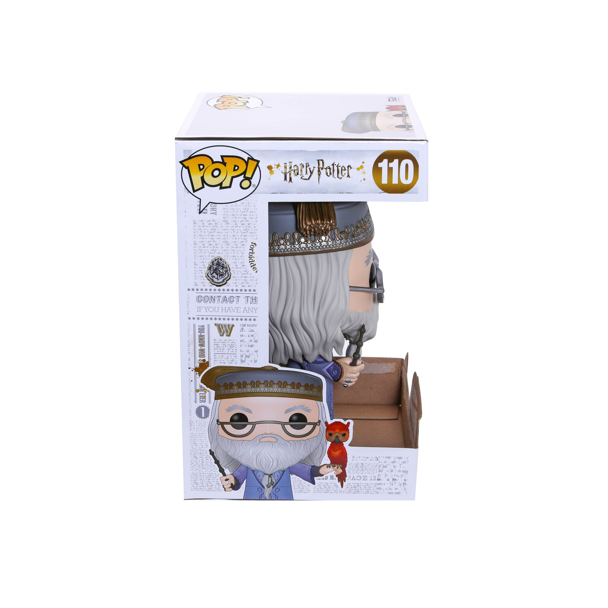 Funko POP! Collectible Adult Harry Potter Dumbledore with Fawkes 10" Vinyl Figure