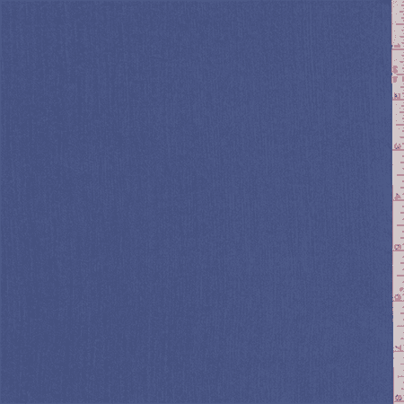Blue Crinkle Latex - Blue Polyester Crinkled Chiffon, Fabric Sold By the Yard