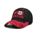 thumbnail image 1 of Baseball Caps Base Hat with Canadian Maple Leaf Embroidered Flag Unisex Adjustable Style for Everyday Wear, 1 of 3