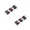 thumbnail image 2 of HomeKingdee 12 Pcs Bow-knot and Hollow Small Hair Clips - Multicolor Copper Alligator Clips for Women Girls Daily Hair Styling Accessories, 2 of 4