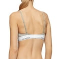 thumbnail image 2 of Calvin Klein Modern Cotton Light Lined Triangle Bralette QF5650 Color: Black Size: MEDIUM, 2 of 3