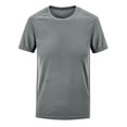 thumbnail image 2 of HAJWOH Mens T Shirs Sports Training Short Sleeve Moisture Wicking shirts Breathable Casual Workout Tops, 2 of 5