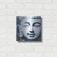 thumbnail image 3 of Luxe Metal Art 'Peaceful Buddha II' by Linda Woods, Metal Wall Art, 12"x12", 3 of 9