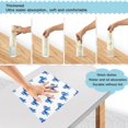 thumbnail image 4 of 6PCS Dish Towels and Dish Cloths Reuseable Dishcloths Sets for Washing Dishes, Cooking, Baking Size 11" x 11" Blue Bows Pattern, 4 of 9