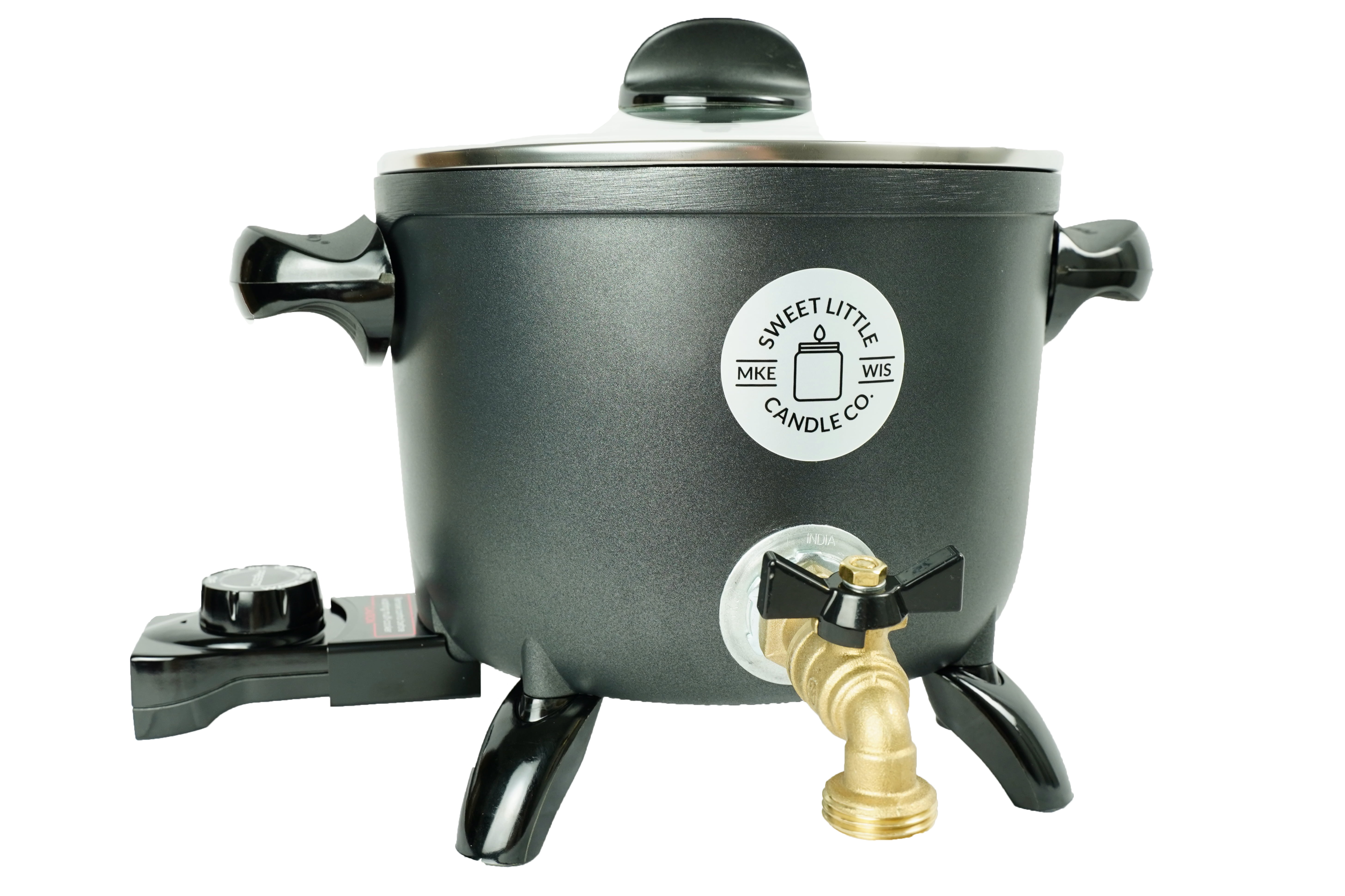 HUGE Candle Wax Melter, Presto Pot, Xx-large, 18lbs of Wax, Brass Fittings  