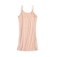 thumbnail image 1 of Chaleco de Modal para mujer, cuello en U, piel agradable al desnudo, vestido deslizante, camisones con tirantes, ropa interior de talla grande Prendas para la parte del cuerpo Color de piel S Minnieouse AP011308-16B, 1 of 6