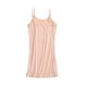 thumbnail image 1 of Chaleco de Modal para mujer, cuello en U, piel agradable al desnudo, vestido deslizante, camisones con tirantes, ropa interior de talla grande Prendas para la parte del cuerpo Color de piel S Minnieouse AP011308-16B, 1 of 6