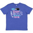 thumbnail image 3 of Inktastic My Daddy Did It and He Did It for Me with Graduation Cap Youth T-Shirt, 3 of 5