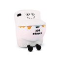 thumbnail image 1 of Punchkin Toilet Plushie - Mi trabajo apesta tonto regalo de felpa de inodoro para compañeros de trabajo Juguete de peluche atrevido para regalar, 1 of 5