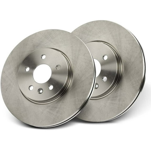 Front Brake Rotor Set 2 - Compatible with 2013 - 2021 Buick Encore 1.4L 4-Cylinder - Autopart Premium