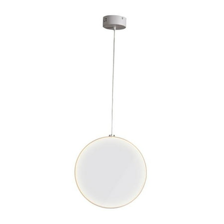 

Modern Convex Mirror Pendant Ceiling Light Adjustable Rope Hanging Lamp Study Bar Decor - 25cm