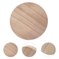 thumbnail image 3 of 5pcs Round Wood Slices for Display Unfinished Round Wood Slices for Crafts Making, 3 of 7